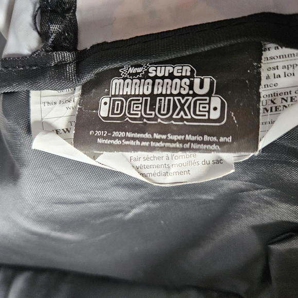 Super Mario Brothers U Delux Backpack - Picture 6 of 9